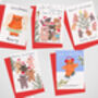 Beary Christmas Pack Of Ten Christmas Cards, thumbnail 2 of 4