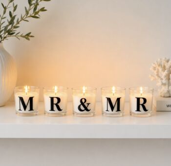 Personalised Letter Scented Candle, 3 of 3