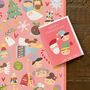 Mini Christmas Faces Card, thumbnail 4 of 5