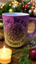 I`m Fine Pink And Gold Glitter Mug. Christmas Vacation, thumbnail 1 of 2