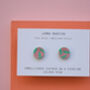 Colour Mini Leather Painted Studs, thumbnail 7 of 10