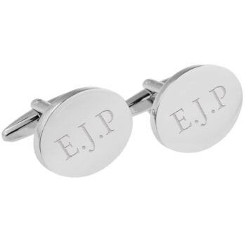 Personalised Silver Plated Cufflinks, 3 of 3