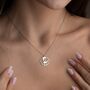 Sterling Silver Fitness Gym Necklace, thumbnail 3 of 8