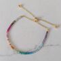 11:11 Rainbow Gemstone Intention Bracelet, thumbnail 1 of 7