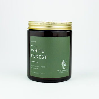 White Forest Soy Candle, 2 of 4