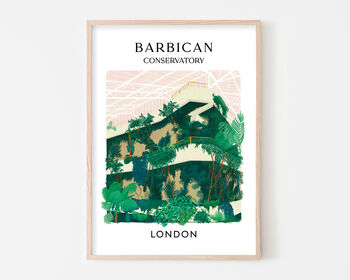 Barbican Conservatory London Art Print, 2 of 3