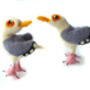 Tiny Seagull Decoration Herring Gull Ornament, thumbnail 7 of 11