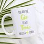 Personalised Gin To My Tonic Gift Mug, thumbnail 1 of 2