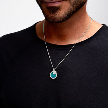 St Christopher With Compass Tag 925 Sterling Silver, 11 of 11