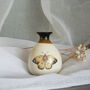 Small Ceramic Butterfly Bud Vase Brown, thumbnail 1 of 3