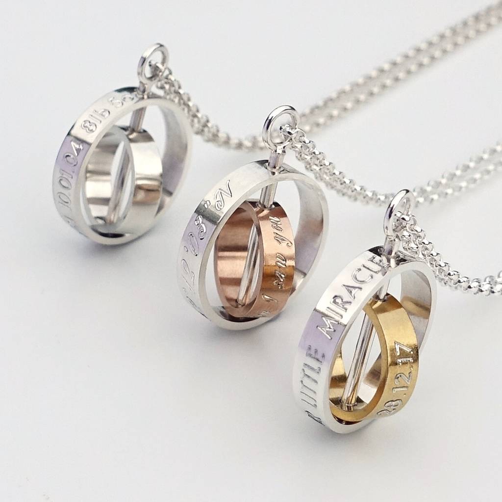 Personalised Day My Life Changed Silver Necklace, 1 of 11