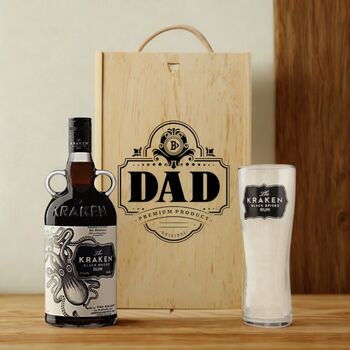 Best Dad Rum Gift Set With Custom Lid, 6 of 12