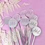 Personalised Acrylic Drink Glass Stirrer, thumbnail 1 of 3