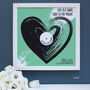 Personalised Love Is The Music Framed Print, thumbnail 4 of 7