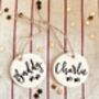 Personalised Mini Pet Collar Christmas Decoration, thumbnail 4 of 5