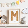 Personalised Animal Print Initial, thumbnail 1 of 6