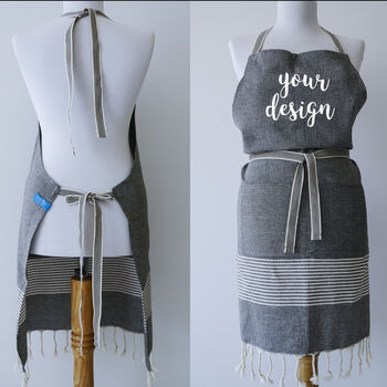 Personalised Cotton Apron And Tea Towels, 9 of 12