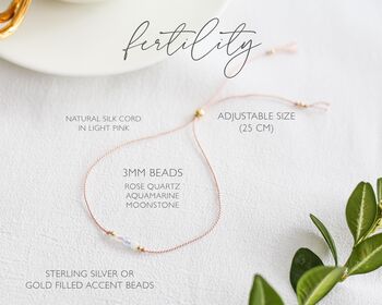 Fertility Bracelet – Ivf Gift, Crystal Support For Women, 7 of 8