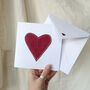 Personalised Leather Heart Card, thumbnail 10 of 10