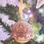 'Two Stags Under Tree' Christmas Tree Decoration, thumbnail 1 of 6
