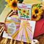 Personalised Sunflower Competition Valentine's Day Card, thumbnail 4 of 11