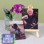 Personalised Dog Portrait On Mini Easel And Stand, thumbnail 1 of 7
