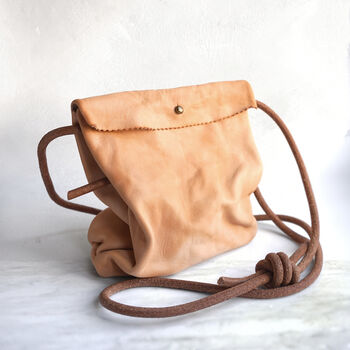 Leather Crossbody Bag, 3 of 6