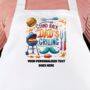 Personalised BBQ Barbecue Cooking Apron, thumbnail 7 of 12