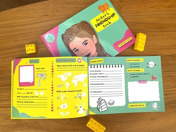 Personalised Friendship Memory Book For Children, 3 of 6