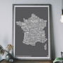 Standard France Map, thumbnail 1 of 3