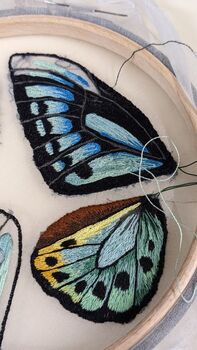 Realistic 3D Butterfly Embroidery, 7 of 7