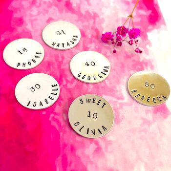 40th Birthday Milestone Pocket Token Keepsake, 5 of 7