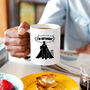 Batsman Fun Father's Day Cricket Mug, thumbnail 2 of 8