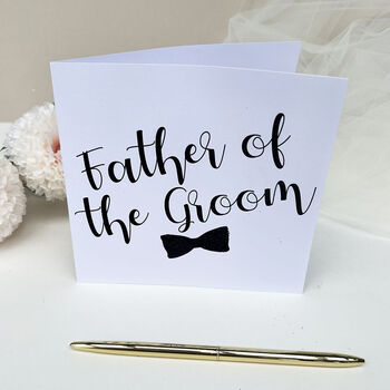 Father Of The Groom Card, 3 of 4