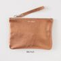 Metallic Leather Clutch Bag, thumbnail 10 of 12