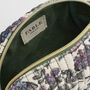 Hydrangea Small Quilted Makeup Bag, thumbnail 6 of 7