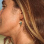 Giada Sugati Beaded Hoop Earrings, thumbnail 3 of 7