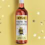 Personalised You're The Bees Knees Wine Label Gift, thumbnail 1 of 4