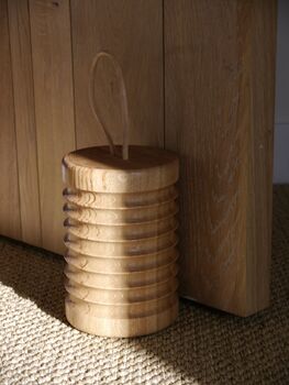 Personalised Handmade Wooden Door Stop, 5 of 12