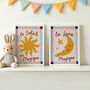 Sun And Moon Nursery Print Set, thumbnail 1 of 10