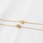 Soul Sister Bracelet – Friendship Jewellery, Best Friend Gift, Gold Bracelet For Her, thumbnail 3 of 6