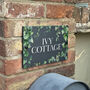 Ivy Slate House Number Or Name Wall Mounted Sign, thumbnail 2 of 3