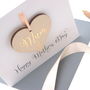 Mothers Day Personalised Wooden Heart Card, thumbnail 8 of 9