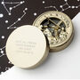 Personalised Engraved Sundial Compass, thumbnail 2 of 5