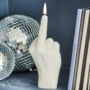 F*Ck You Hand Gesture Candle, thumbnail 2 of 4