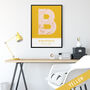 Birmingham City Map Wall Art Print, thumbnail 7 of 9