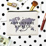 'Adventure Awaits' Make Up Bag, thumbnail 1 of 3
