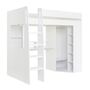Harper High Sleeper Bed With Desk, Wardrobe And Storage, thumbnail 8 of 10