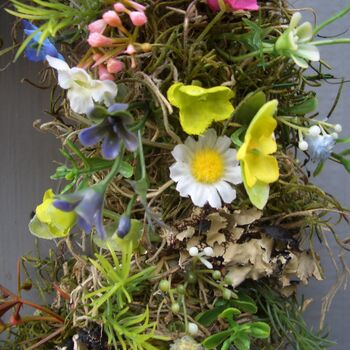 Spring Summer Wildflower Meadow Wreath, 5 of 6