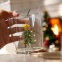 Set Of Two 3D Christmas Tree Drinking Glasses, thumbnail 3 of 8